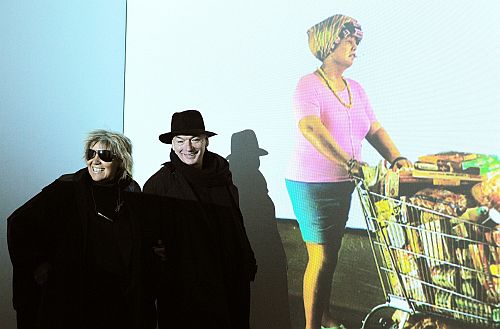 Jean Nouvel and Alda Fendi