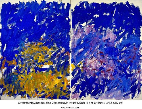 Joan Mitchell - Row Row 1982 Joan Mitchell