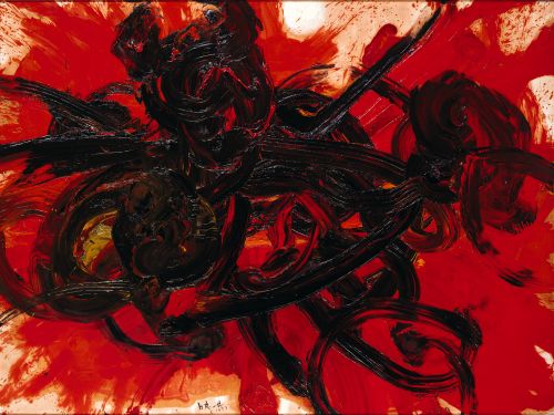Shiraga Kazuo - Work II, 1958 Shiraga Kazuo