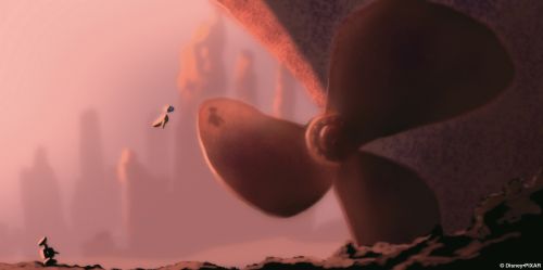 Ralph Eggleston - WALL•E and EVE, for WALL•E (Pixar Animation Studios and Walt Disney Pictures, 2008) Ralph Eggleston