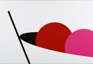 Gerwald Rockenschaub GR07CO03 2007 Colour foil on Alucore aluminum frame 150x230cm Donation of the Ploner Collection Photo © Belvedere Vienna