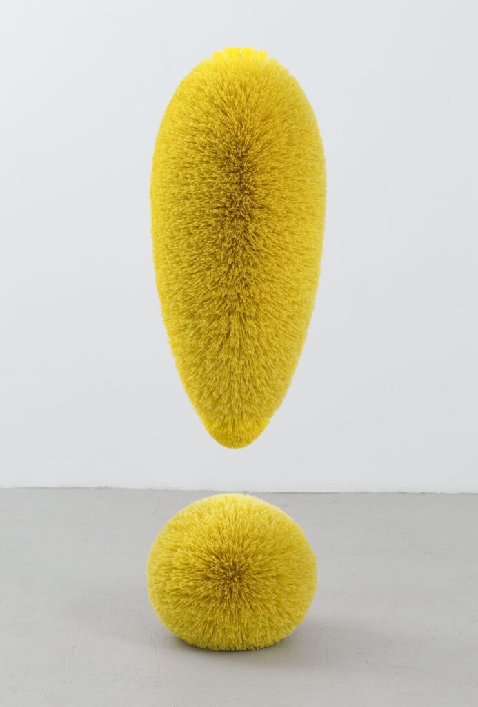 Richard Artschwager, Exclamation Point (Yellow), 2001