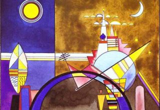 Wassily Kandinsky, Bühnenentwürfe zu Musorgsky – bilder einer Ausstellung, Aufführung im Friedrich-Theater, Dessau am 4. April 1928