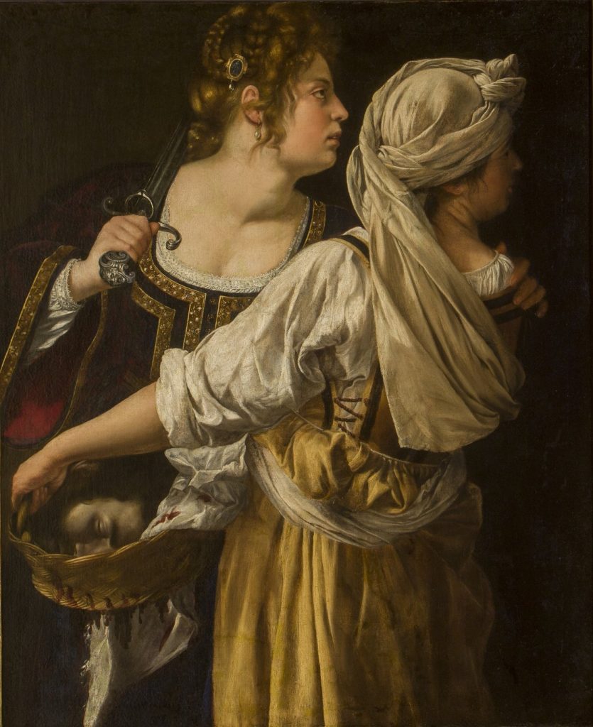 Artemisia Gentileschi, Judit and her Maidservant, 1618-1619, Gallerie degli Uffizi